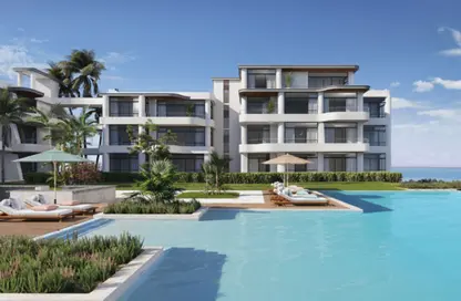 Chalet - 3 Bedrooms - 3 Bathrooms for sale in June - Ras Al Hekma - North Coast