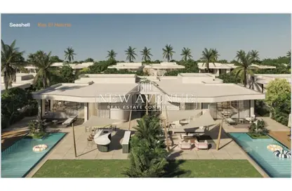 Twin House - 4 Bedrooms - 4 Bathrooms for sale in Seashell - Ras Al Hekma - North Coast