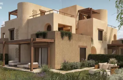 Chalet - 3 Bedrooms - 3 Bathrooms for sale in Ramla Lakeside - Qesm Ad Dabaah - North Coast
