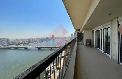 Apartment - 4 Bedrooms - 5 Bathrooms for rent in Nile St. - Dokki - Giza