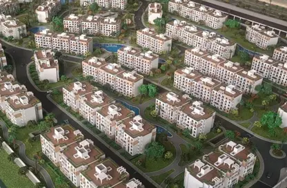 Apartment - 2 Bedrooms - 1 Bathroom for sale in Al Wahat Road - 6 October City - Giza