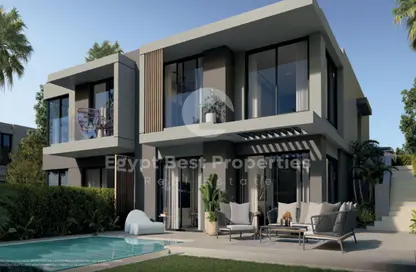 iVilla - 3 Bedrooms - 4 Bathrooms for sale in Hyde Park - 5th Settlement Compounds - The 5th Settlement - New Cairo City - Cairo
