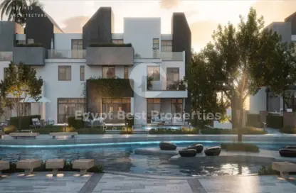 تاون هاوس - 4 غرف نوم - 4 حمامات للبيع في ريفرز - مدينة زايد الجديدة - الشيخ زايد - الجيزة