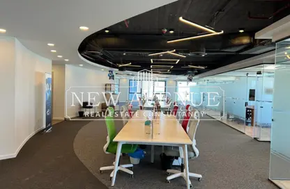 Office Space - Studio - 1 Bathroom for rent in New Cairo Centre - North Teseen St. - The 5th Settlement - New Cairo City - Cairo