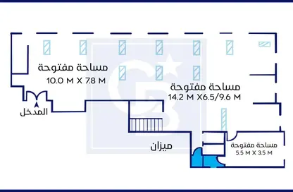 Shop - Studio - 2 Bathrooms for sale in Malak Hefny St. - Sidi Beshr - Hay Awal El Montazah - Alexandria