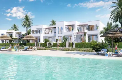 Townhouse - 3 Bedrooms - 4 Bathrooms for sale in Direction White - Ras Al Hekma - North Coast