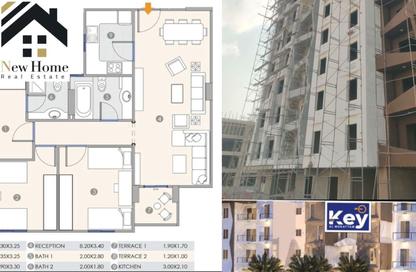 Apartment - 3 Bedrooms - 2 Bathrooms for sale in The key - Al Hadaba Al Wosta - Mokattam - Cairo