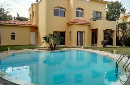 Villa - 4 Bedrooms - 4 Bathrooms for rent in Gezira 1 - 4th District - Sheikh Zayed City - Giza