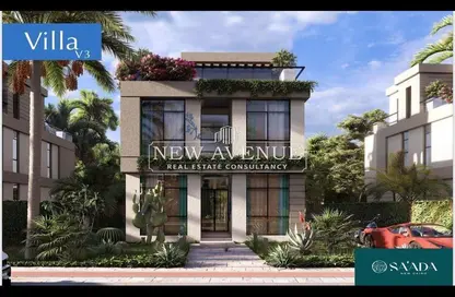 Villa - 5 Bedrooms - 7 Bathrooms for sale in Saada Compound - New Cairo City - Cairo