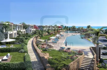 Chalet - 2 Bedrooms - 2 Bathrooms for sale in Seashore - Ras Al Hekma - North Coast