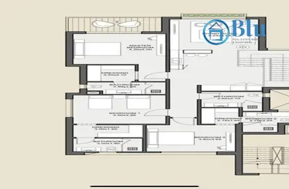 Duplex - 4 Bedrooms - 4 Bathrooms for sale in New Giza - Cairo Alexandria Desert Road - 6 October City - Giza