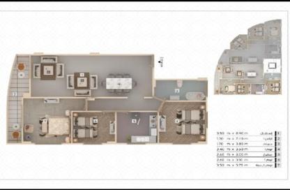 Apartment - 3 Bedrooms - 1 Bathroom for sale in Bait Alwatan - The 5th Settlement - New Cairo City - Cairo