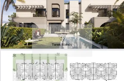 Townhouse - 4 Bedrooms - 4 Bathrooms for sale in O West - 6 October Compounds - 6 October City - Giza
