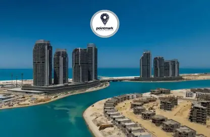 شقة - 3 غرف نوم - 2 حمامات للبيع في بيتش فرونت تاورز - مدينة العلمين الجديدة - العلمين - الساحل الشمالي