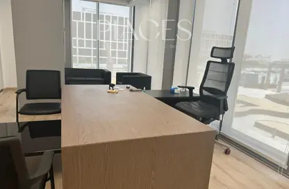 Office Space - Studio - 2 Bathrooms for rent in Cairo Festival City - North Investors Area - New Cairo City - Cairo