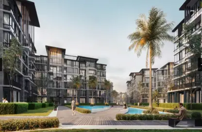 شقة - 3 غرف نوم - 3 حمامات للبيع في ذا واتر واي ڤيو - شارع التسعين - التجمع الخامس - مدينة القاهرة الجديدة - القاهرة