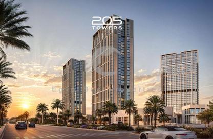 Apartment - 2 Bedrooms - 3 Bathrooms for sale in Park Side Residence - Zed Towers - Sheikh Zayed Compounds - Sheikh Zayed City - Giza