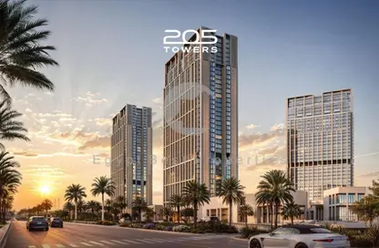 شقق فندقية - 2 غرف نوم - 3 حمامات للبيع في 205 اركان بالم - كمبوندات الشيخ زايد - الشيخ زايد - الجيزة