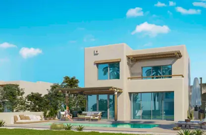 شاليه - 3 غرف نوم - 4 حمامات للبيع في هاسيندا ويست - راس الحكمة - الساحل الشمالي