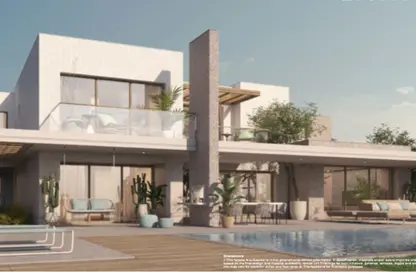 Chalet - 2 Bedrooms - 2 Bathrooms for sale in The Med - Ras Al Hekma - North Coast
