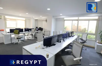 Office Space - Studio - 6 Bathrooms for rent in Street 263 - New Maadi - Hay El Maadi - Cairo