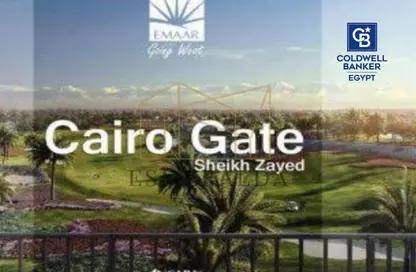 Apartment - 2 Bedrooms - 2 Bathrooms for sale in Cairo Gate - Sheikh Zayed Compounds - Sheikh Zayed City - Giza