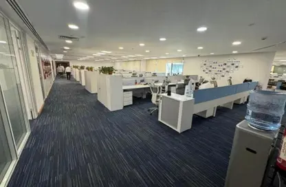 مساحات مكتبية - استوديو - 2 حمامات للايجار في شارع مجمع البنوك - شارع التسعين الجنوبي - التجمع الخامس - مدينة القاهرة الجديدة - القاهرة