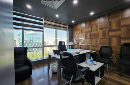 Office Space - Studio - 1 Bathroom for rent in Trivium Business Complex - North Teseen St. - The 5th Settlement - New Cairo City - Cairo