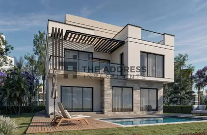 Villa - 5 Bedrooms - 4 Bathrooms for sale in Palm Hills New Cairo - 5th Settlement Compounds - The 5th Settlement - New Cairo City - Cairo