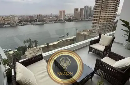 Hotel Apartment - 3 Bedrooms - 2 Bathrooms for sale in Cornish El Nile St. - Maadi - Hay El Maadi - Cairo