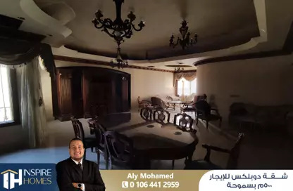 Duplex - 4 Bedrooms - 5 Bathrooms for rent in Mohamed Fawzy Moaz St. - Smouha - Hay Sharq - Alexandria