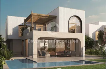 Twin House - 4 Bedrooms - 4 Bathrooms for sale in The Med - Ras Al Hekma - North Coast