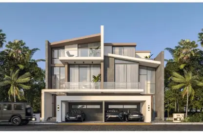 Twin House - 4 Bedrooms - 4 Bathrooms for sale in Saada Compound - New Cairo City - Cairo