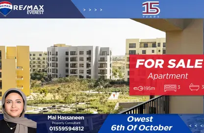 Apartment - 3 Bedrooms - 3 Bathrooms for sale in O West - 6 October Compounds - 6 October City - Giza