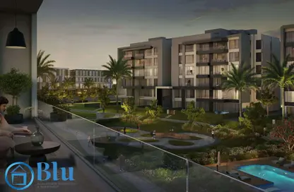 Apartment - 1 Bedroom - 1 Bathroom for sale in Avelin - North Investors Area - New Cairo City - Cairo