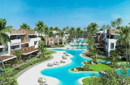 Chalet - 3 Bedrooms - 3 Bathrooms for sale in Azha - Al Ain Al Sokhna - Suez