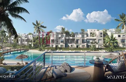 Chalet - 2 Bedrooms - 2 Bathrooms for sale in Seazen - Qesm Ad Dabaah - North Coast