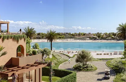 Chalet - 2 Bedrooms - 3 Bathrooms for sale in Ramla Lakeside - Qesm Ad Dabaah - North Coast