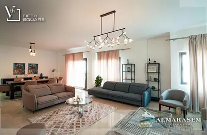 Apartment - 1 Bedroom - 1 Bathroom for sale in Moon Residences - Fifth Square - The 5th Settlement - New Cairo City - Cairo