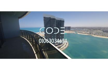 Apartment - 2 Bedrooms - 1 Bathroom for sale in North Edge Towers - New Alamein City - Al Alamein - North Coast