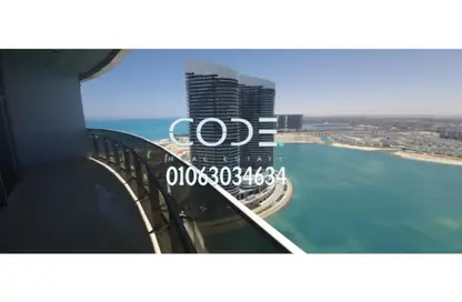 Apartment - 2 Bedrooms - 1 Bathroom for sale in North Edge Towers - New Alamein City - Al Alamein - North Coast