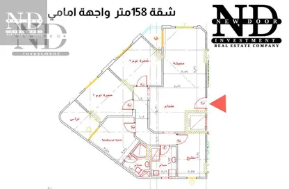 شقة - 3 غرف نوم - 2 حمامات للبيع في الواحة الخضراء - الحي العاشر - مدينة نصر - القاهرة