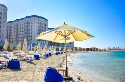 شقة - 2 غرف نوم - 2 حمامات للبيع في الحي اللاتيني - مدينة العلمين الجديدة - العلمين - الساحل الشمالي