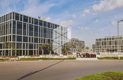 Office Space - Studio - 2 Bathrooms for rent in Cairo Festival City - North Investors Area - New Cairo City - Cairo