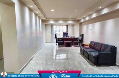 مساحات مكتبية - استوديو - 1 حمام للبيع في شارع محمد فوزي معاذ - سموحة - حي شرق - الاسكندرية