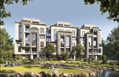 Duplex - 3 Bedrooms - 3 Bathrooms for sale in The brooks - El Katameya Compounds - El Katameya - New Cairo City - Cairo