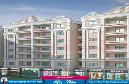 شقة - 3 غرف نوم - 3 حمامات للبيع في سموحة الجديدة - سموحة - حي شرق - الاسكندرية