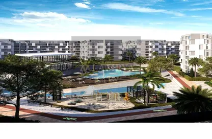 Apartment - 3 Bedrooms - 2 Bathrooms for sale in Qamary - R8 - New Capital City - Cairo