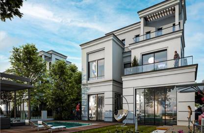 Villa - 6 Bedrooms - 7 Bathrooms for sale in Belle Vie - New Zayed City - Sheikh Zayed City - Giza