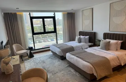 Hotel Apartment - 2 Bedrooms - 2 Bathrooms for sale in Marriott Residence Heliopolis - Almazah - Heliopolis - Masr El Gedida - Cairo